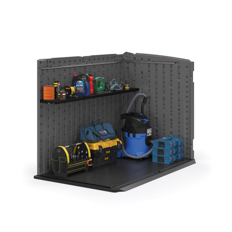 Suncast Horizontal and Vertical Shed Shelf Kit Wayfair Canada